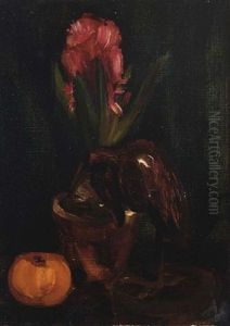 Still Life With Hyacinth (+ Another; 2 Works) by Henri Le Fauconnier