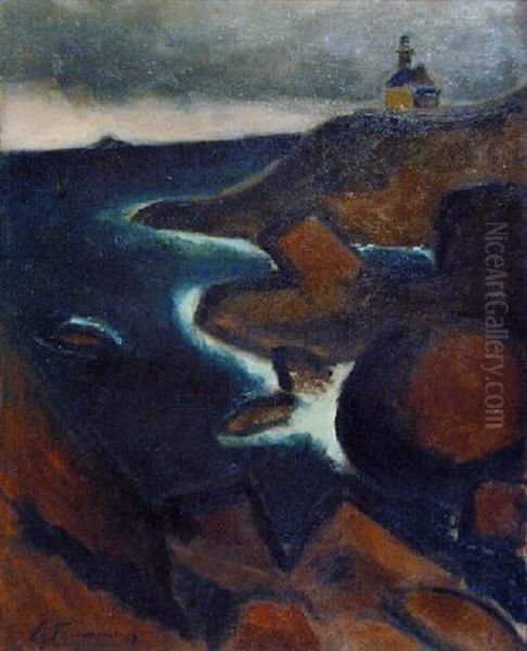 Le Phare A Ploumanac'h - view 1