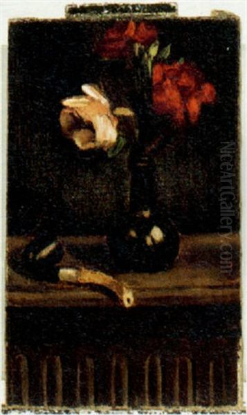 Still Life With Flowers And Pipe - view 1