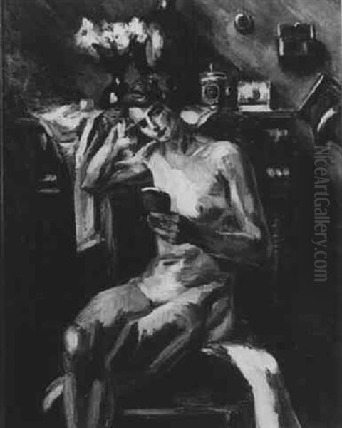Seated Nude - view 1