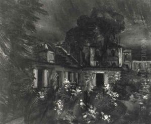 Atelier In Gros Rouvre by Henri Le Fauconnier