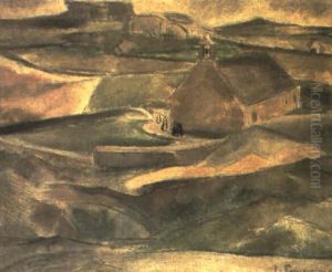 Ploumanach, Oratoire Dans Les Rochers by Henri Le Fauconnier