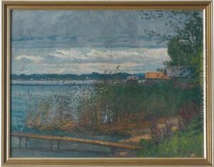 Landschaft Am See by Fanny Assenbaum