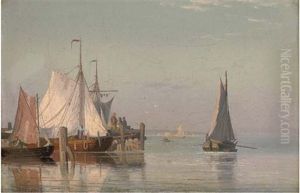 Fishing Vessels In Still Waters