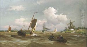 Shipping On A Dutch River