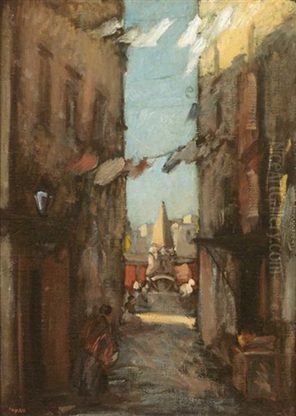 'gasse In Neapel' - view 1