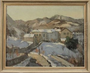 Schneelandschaft Im Tessin