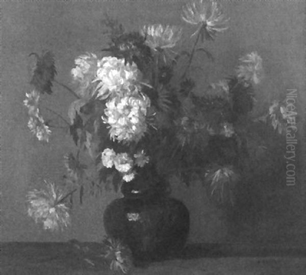 Blumenstilleben Mit Chrysanthemen - view 1