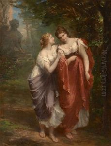 Les Deux Amies by Eugene Faure