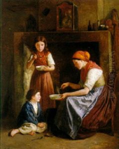 Supper Time by Jean Victor Louis Faure