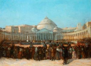 Military Parade At Pantheon