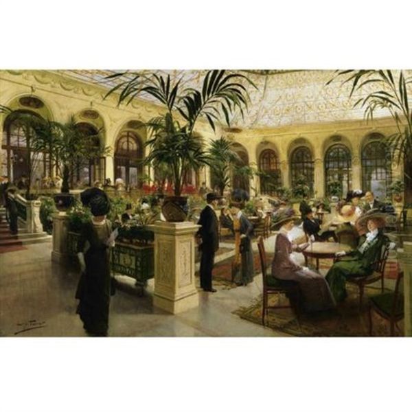 The Cafe De La Paix In Paris - view 1