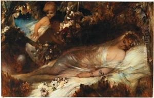 Titania Sleeping by Heinrich Faust