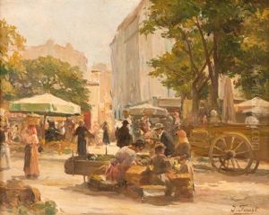 Marche En Provence by Joseph Faust