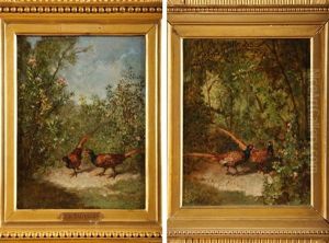 Couple De Faisans (pair) by Jean Baptiste Fauvelet