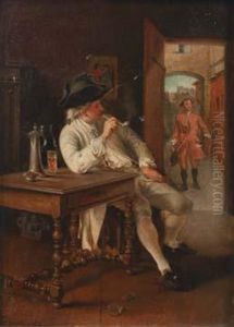 Le Fumeur De Pipe by Jean Baptiste Fauvelet