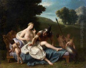 Mars Et Venus by Henri-Antoine de Favanne
