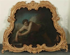 Allegorie Du Vent Et Allegorie De L'eau (pair)
