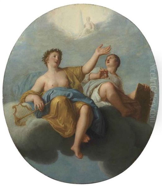 Allegory Of Music And Painting - view 1