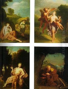 The Seasons by Henri-Antoine de Favanne