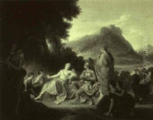 Telemaque Raconte Ses Aventures A Calypso En La Presence De Mentor by Henri-Antoine de Favanne