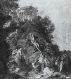 Parnassus by Henri-Antoine de Favanne
