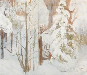 Winter Landscape by Antti Faven