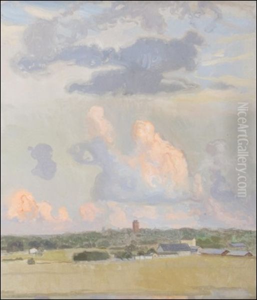 Auringonsateet Heijastuvat Pilviin - Solstralarna Speglas I Molnen - view 1