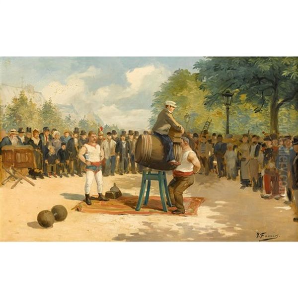 Les Saltimbanques - view 1