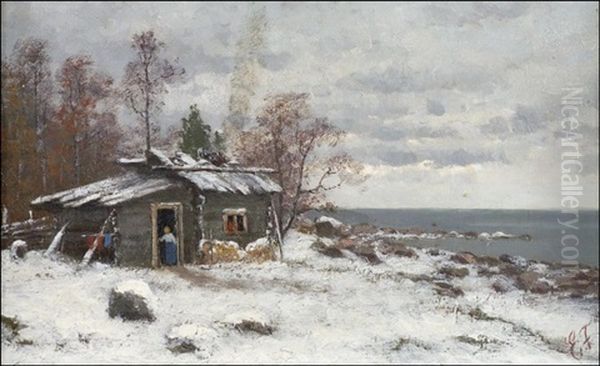 Talvinen Rantamaisema - view 1