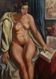 Nu Au Livre by Andre Favory