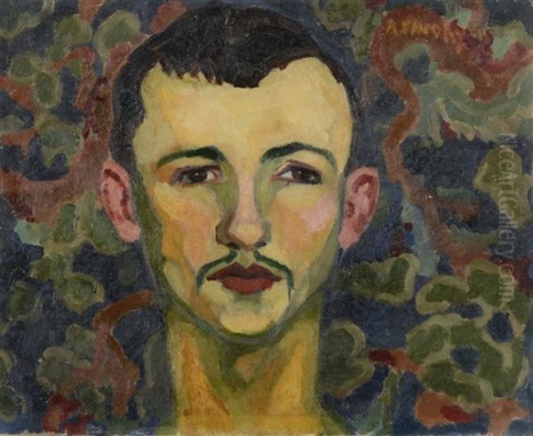 Portrait D'homme A La Moustache - view 1