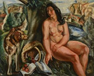 Femme Nue Au Panier