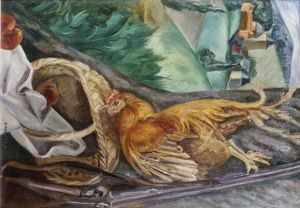 Nature Morte Au Coq