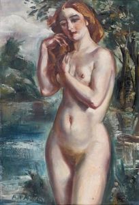 La Jeune Baigneuse by Andre Favory