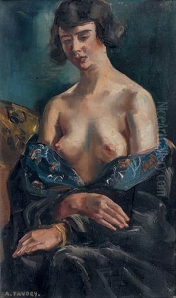 Modele Nu, Le Buste Decouvert - view 1