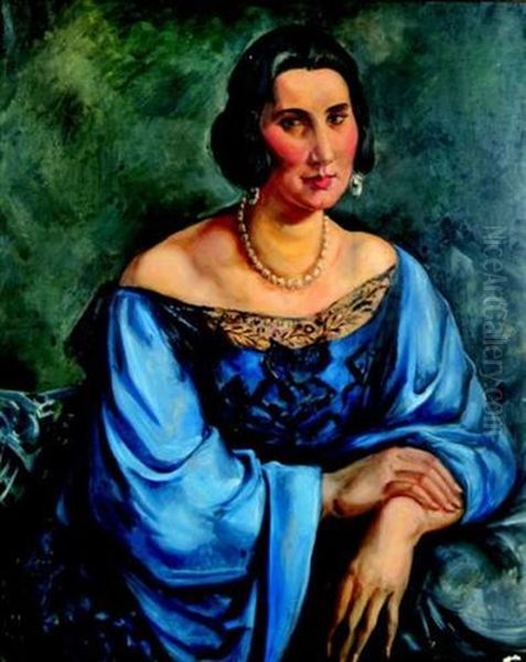 Portrait De Melle Yvonne L. - view 1