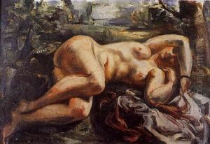 Baigneuse Endormie by Andre Favory