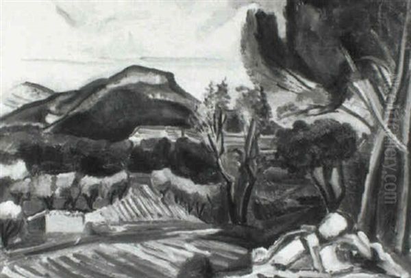 La Montagne Sainte Victoire - view 1