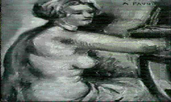 Femme A Sa Toilette - view 1