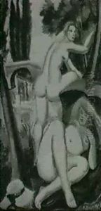 Femme Au Bain