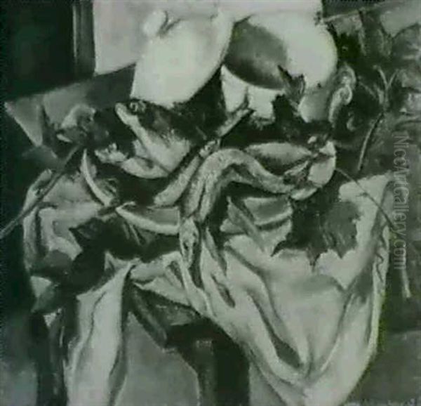 Nature Morte Aux Poissons Avril 1925 - view 1