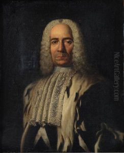Portrait Of Manuel Pinto Da Fonseca, 68th Prince And Grand Master Of The Sovereign Military Order Of Malta, Bust-length, In An Ermine Trimmed Robe