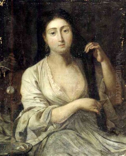 Portrait De Jeune Femme En Sultane - view 1