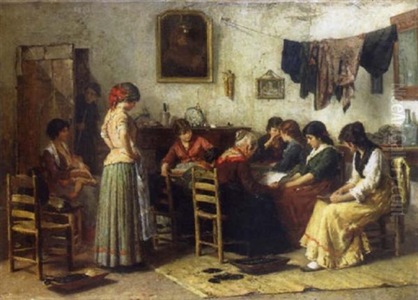 Scene D'interieur Avec Femmes - view 1