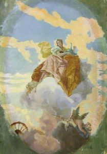 Juno Auf Wolken Thronend