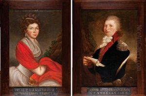 Malzonkowie Teodor Otto I Julia Z Lakinskich Trampczynscy (pair)