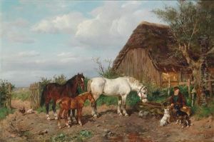 Drinking Trough by Ludwig Benno Fay