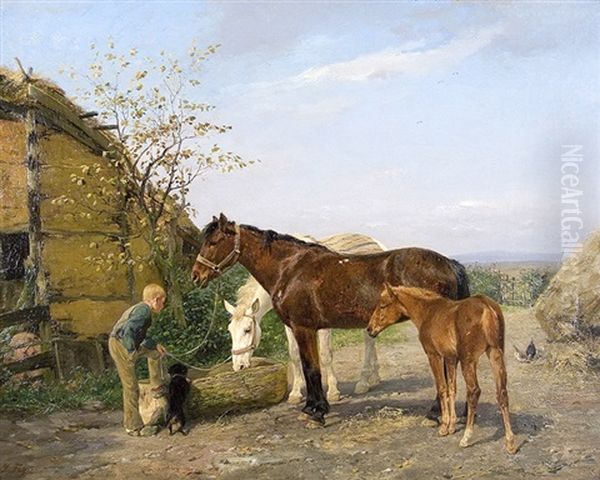 At The Horse Watering Place - view 1