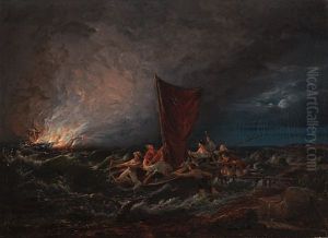 Skipbrudd by Thomas Fearnley